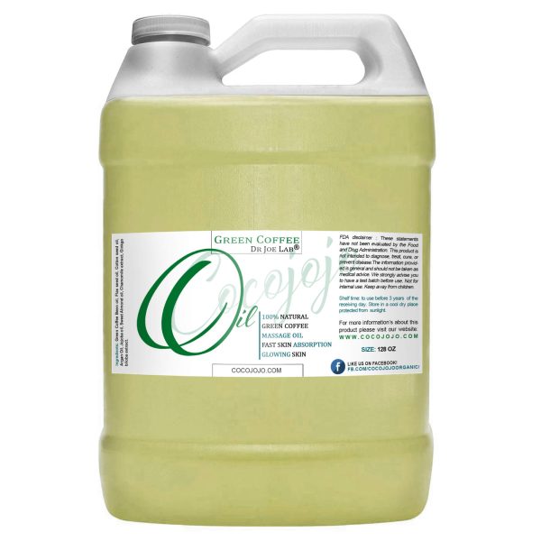 Green Coffee Bean Massage Oil Blend | CocoJojo