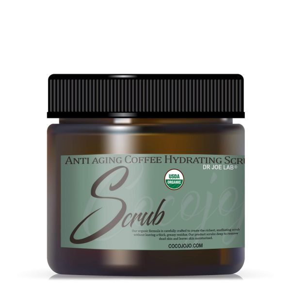 Hydrating Coffee Scrub – Certified Organic – 4 oz | CocoJojo