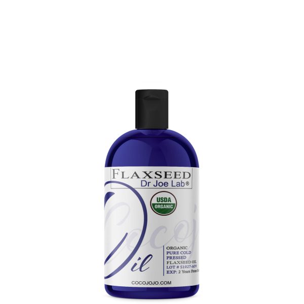 Organic Flaxseed Oil – Unrefined - Certified Organic | CocoJojo