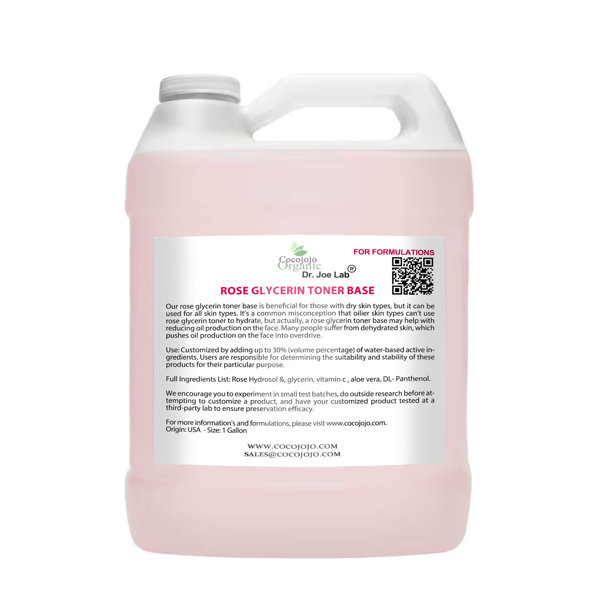 Rose Glycerin Toner Base | CocoJojo Rose Glycerin Toner Base | CocoJojo