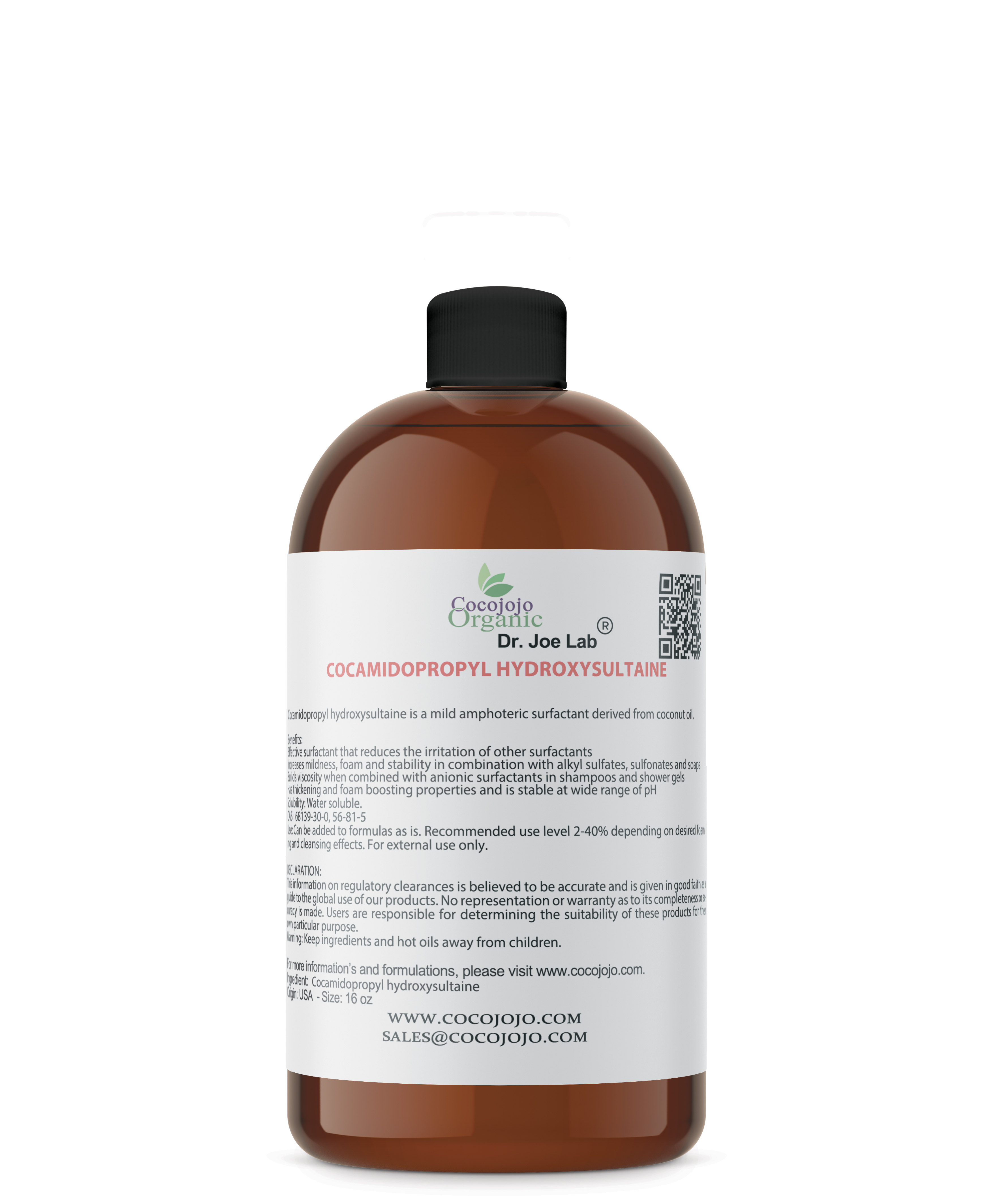 Cocamidopropyl Hydroxysultaine | CocoJojo