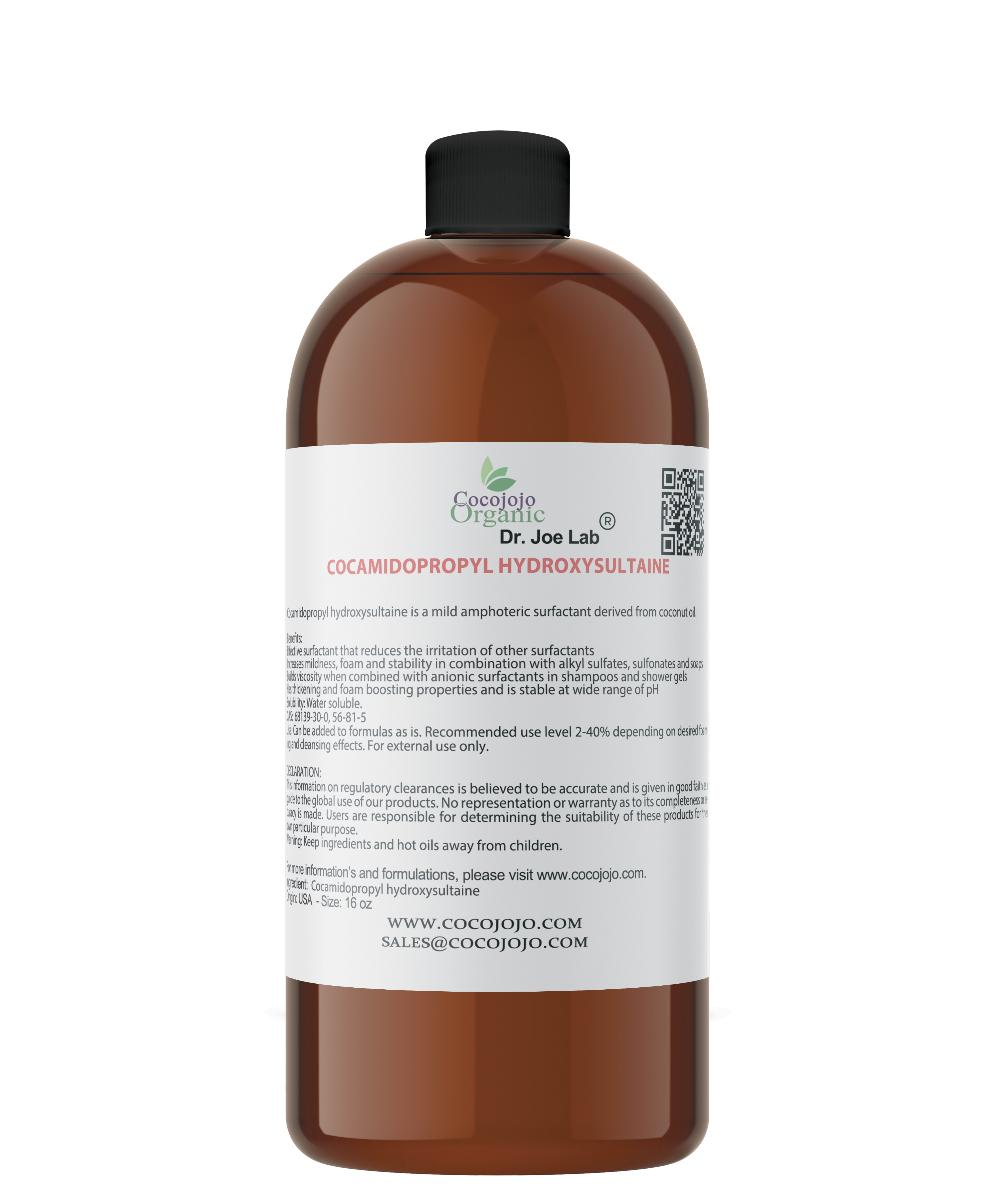 Cocamidopropyl Hydroxysultaine | CocoJojo
